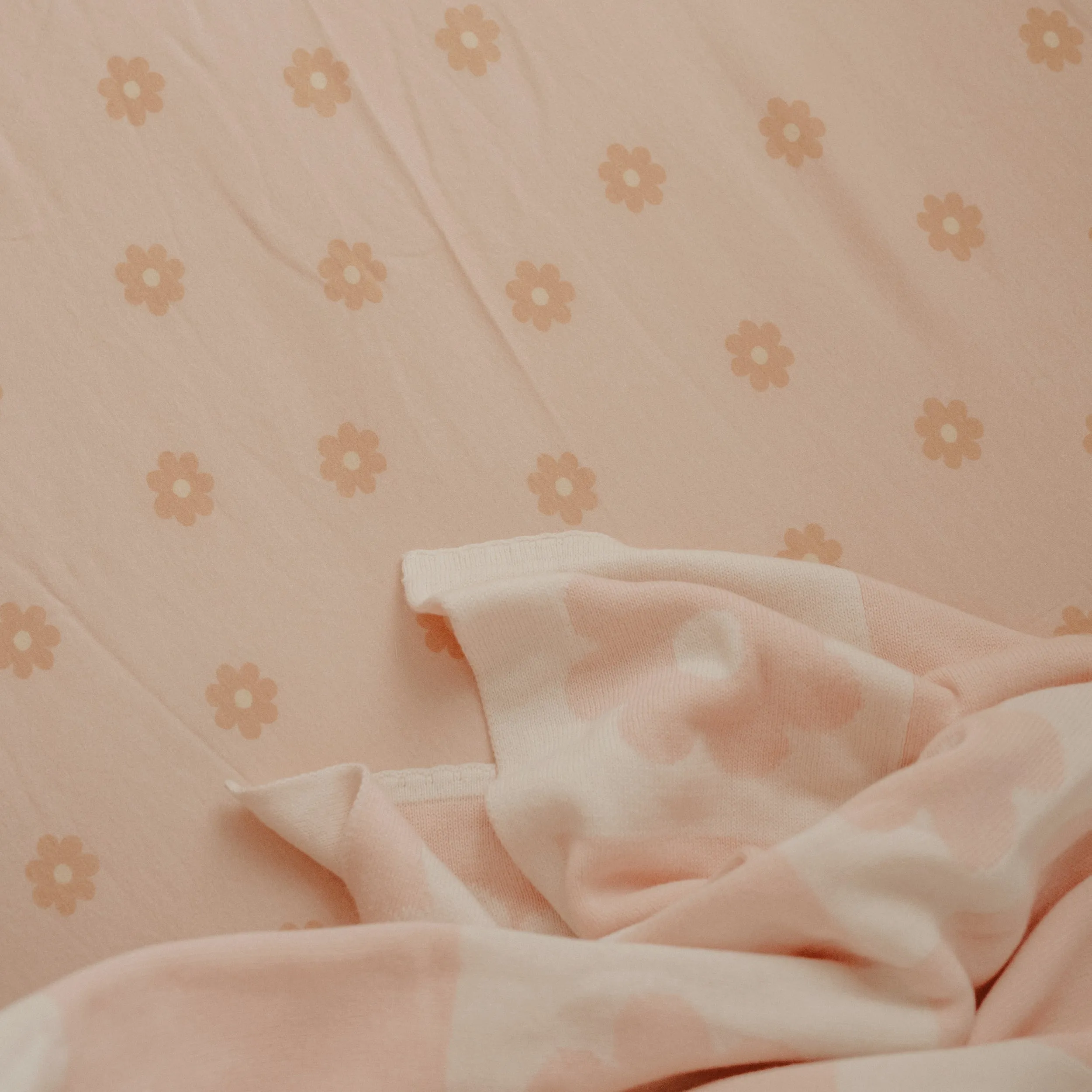 Fox   Fallow Organic Fitted Cot Sheet | Daisy Chain