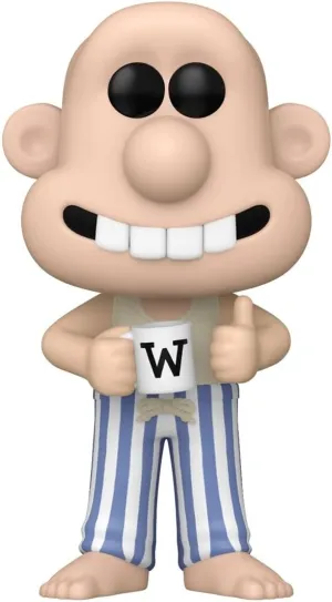 Funko POP! Movies - Wallace in Pajamas & Gromit Vinyl Figure (79780)