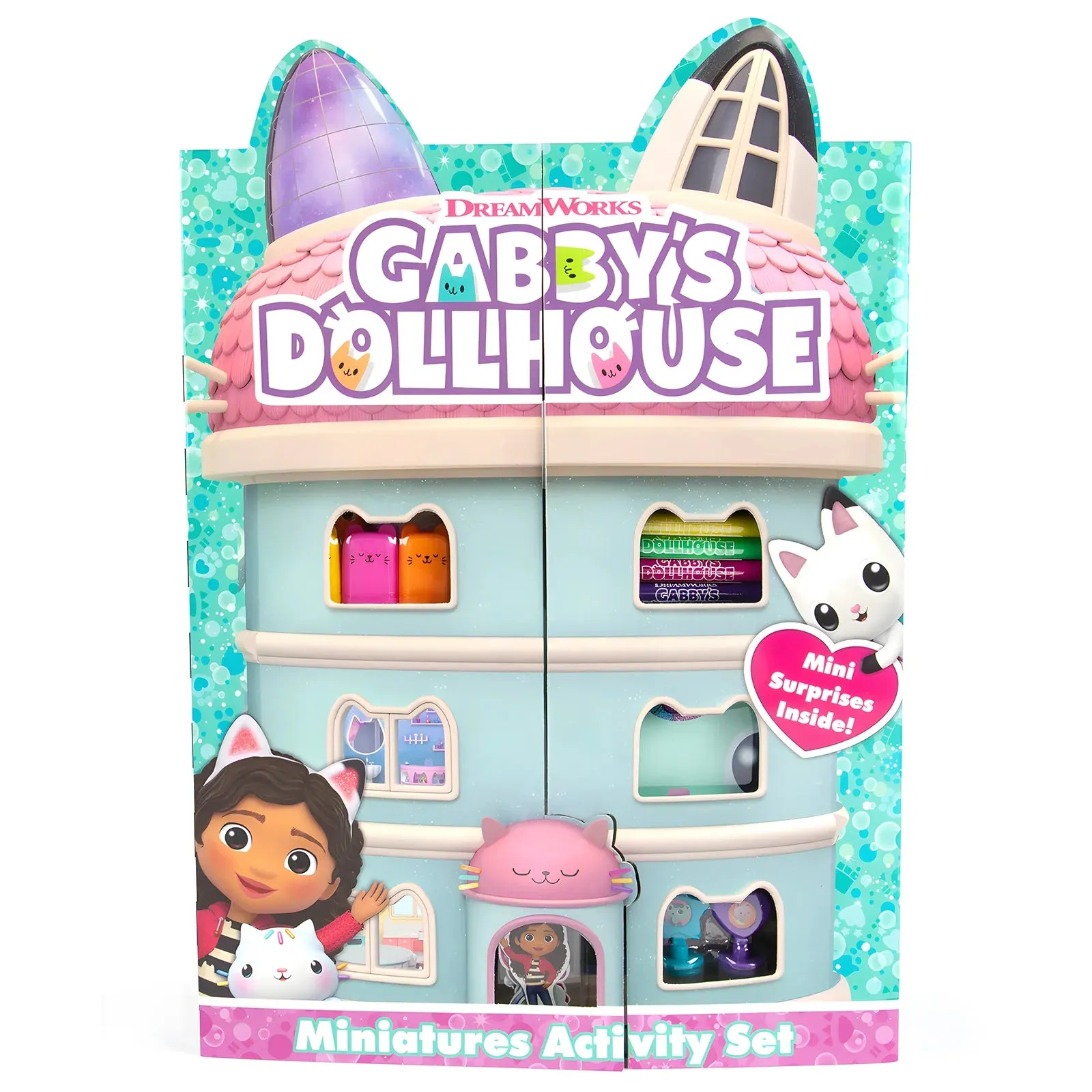 Gabby's Dollhouse Miniatures Activity Set