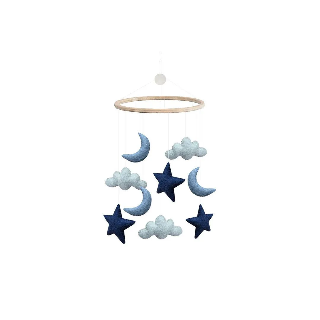 GAMCHA Mobile - Moon/Cloud/Star - Blue