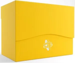Gamegenic Side Holder Holds 80 Sleeves Deck Box Yellow
