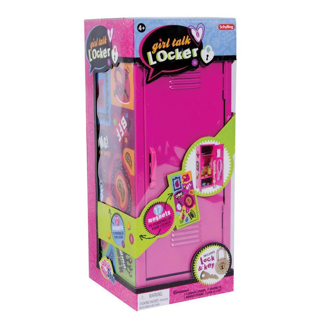 Girl Talk Locker W/ Magnets