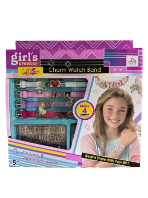 Girls Creator Charm Watch Band
