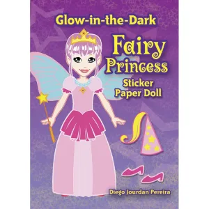 Glow-in-the-Dark Fairy Princess Sticker Paper Doll