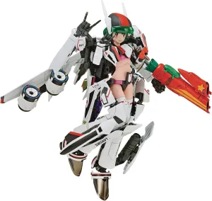 GOOD SMILE Aoshima - Macross F VF-25F Messiah Ranka Lee Plastic Model Kit - Anime Series Collectible for Ages 15 