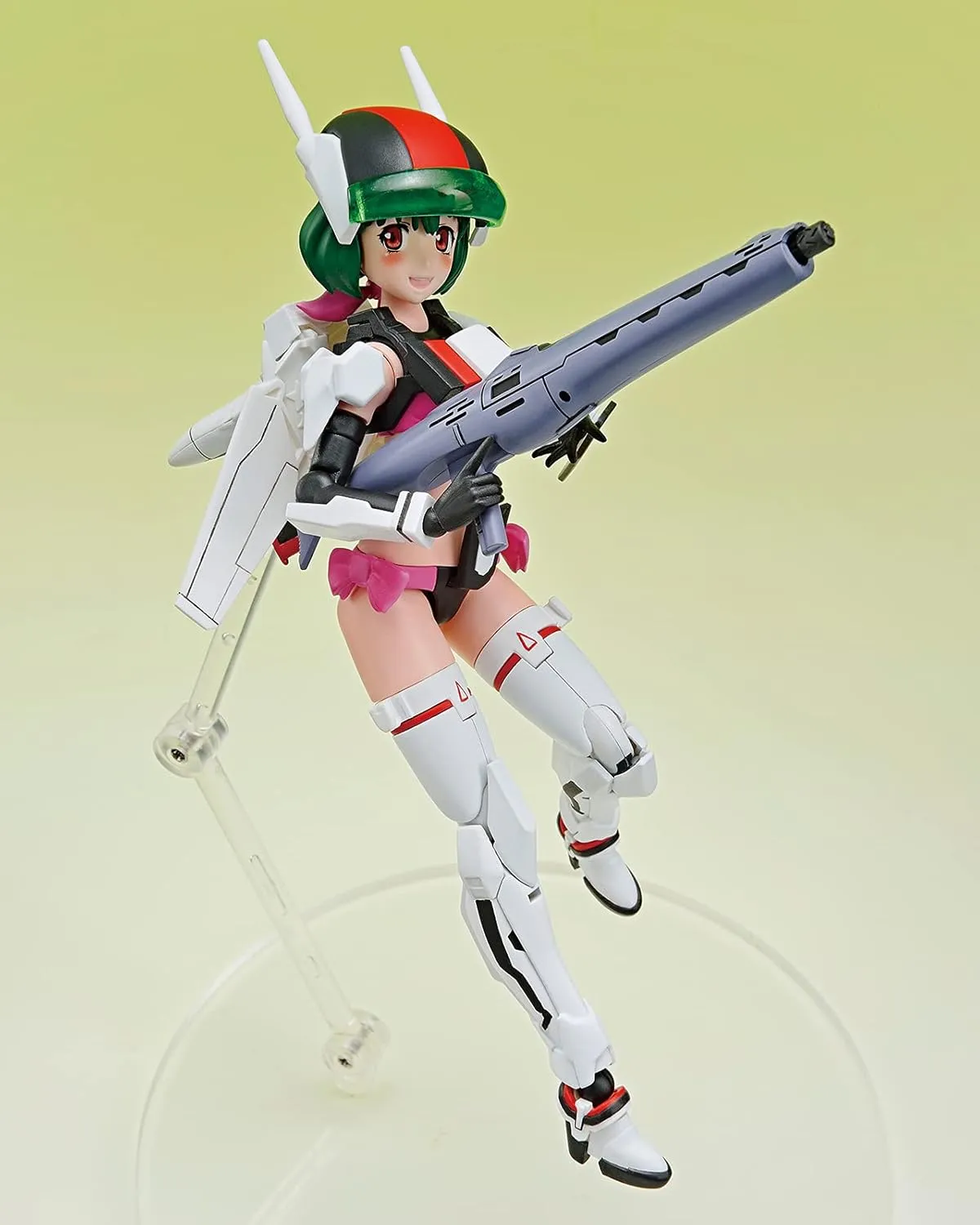GOOD SMILE Aoshima - Macross F VF-25F Messiah Ranka Lee Plastic Model Kit - Anime Series Collectible for Ages 15 