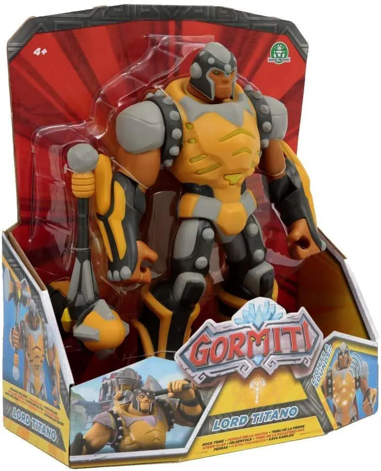 Gormiti GRM03100 Super-Deluxe Action Figure 25cm Lord Titano