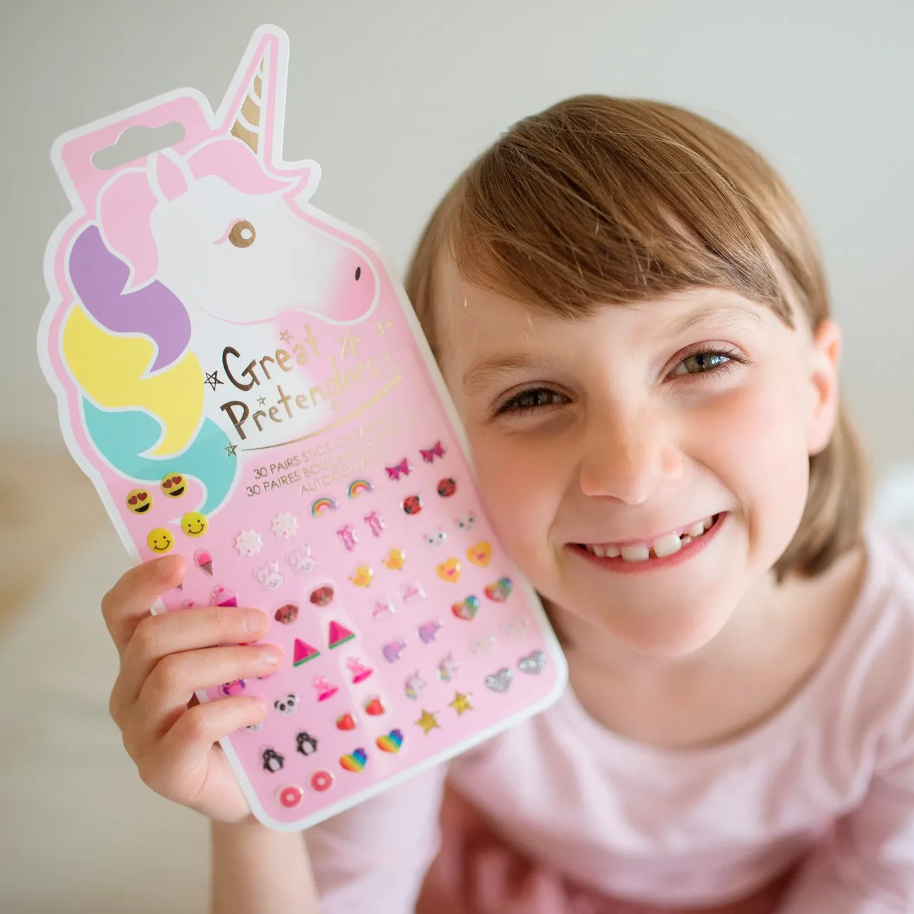Great Pretenders Unicorn Stick on Earrings