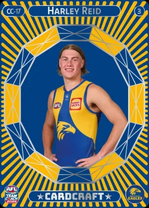 Harley Reid, CC-17-3, Card Craft, 2025 Teamcoach AFL