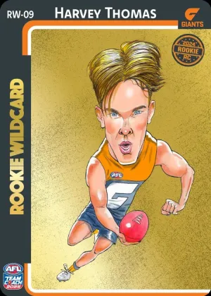 Harvey Thomas, GOLD Rookie Wildcard, 2025 Teamcoach AFL
