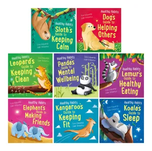 Healthy Habits Children's Book Assortment by Lisa Edwards