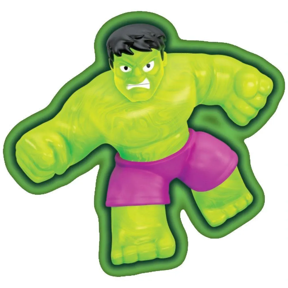 Heroes Of Goo Jit Zu Marvel Gamma Glow Hulk