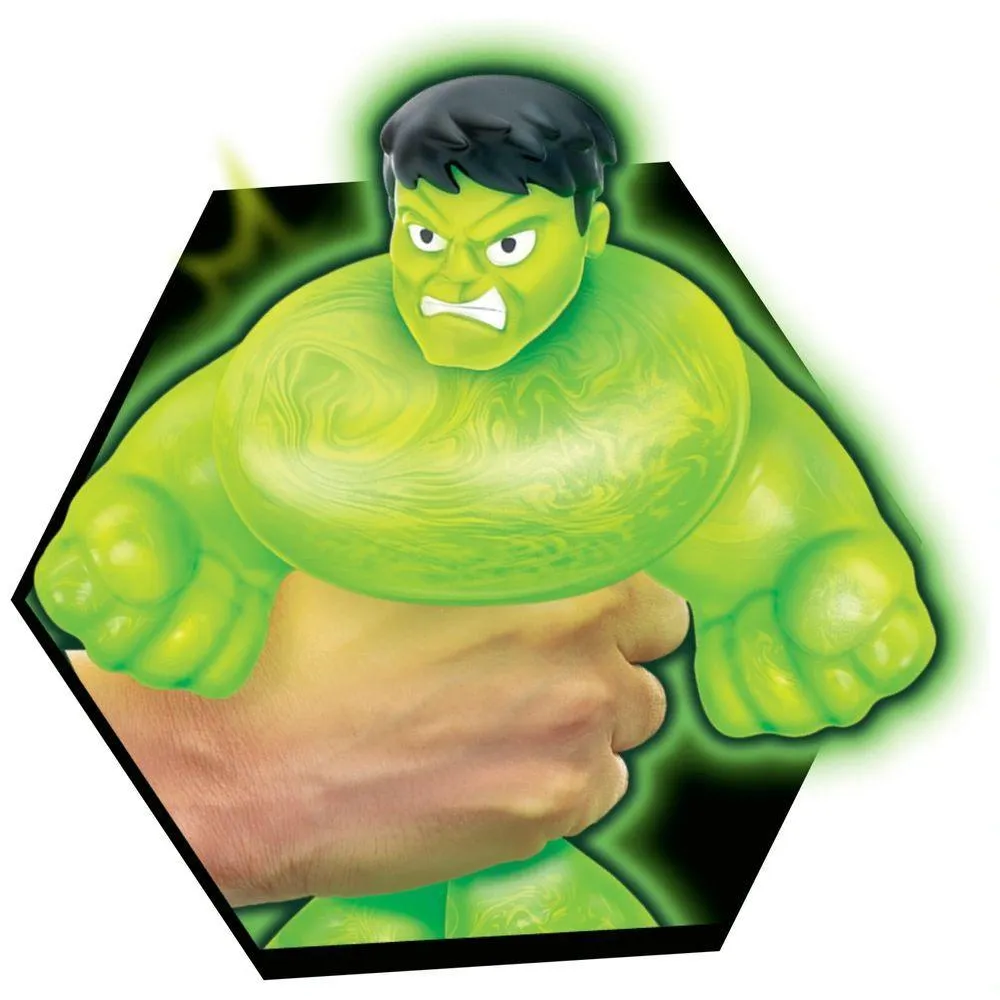 Heroes Of Goo Jit Zu Marvel Gamma Glow Hulk