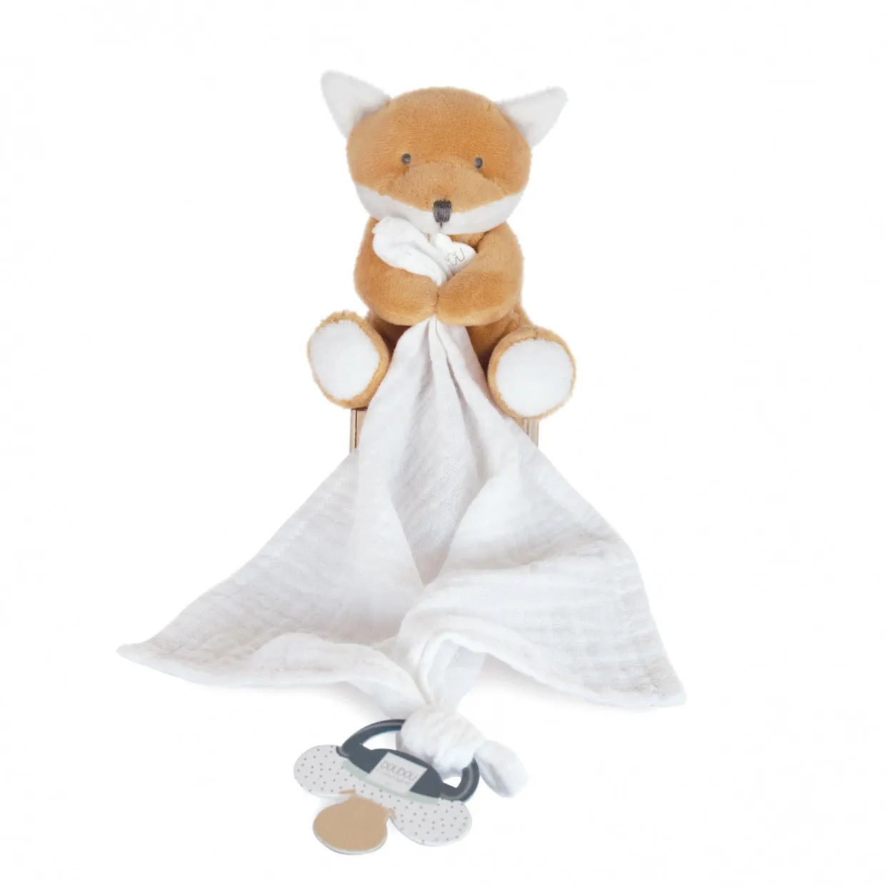 Histoire d'Ours Unicef Doll with Doudou Pacifier  Fox