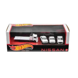 Hot Wheels Premium Garage Collectors Set Nissan Skyline GT-R