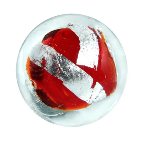 House of Marbles 16mm Handmade Silver Tape