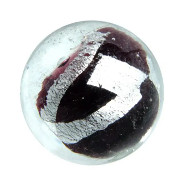 House of Marbles 16mm Handmade Silver Tape