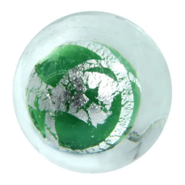 House of Marbles 16mm Handmade Silver Tape