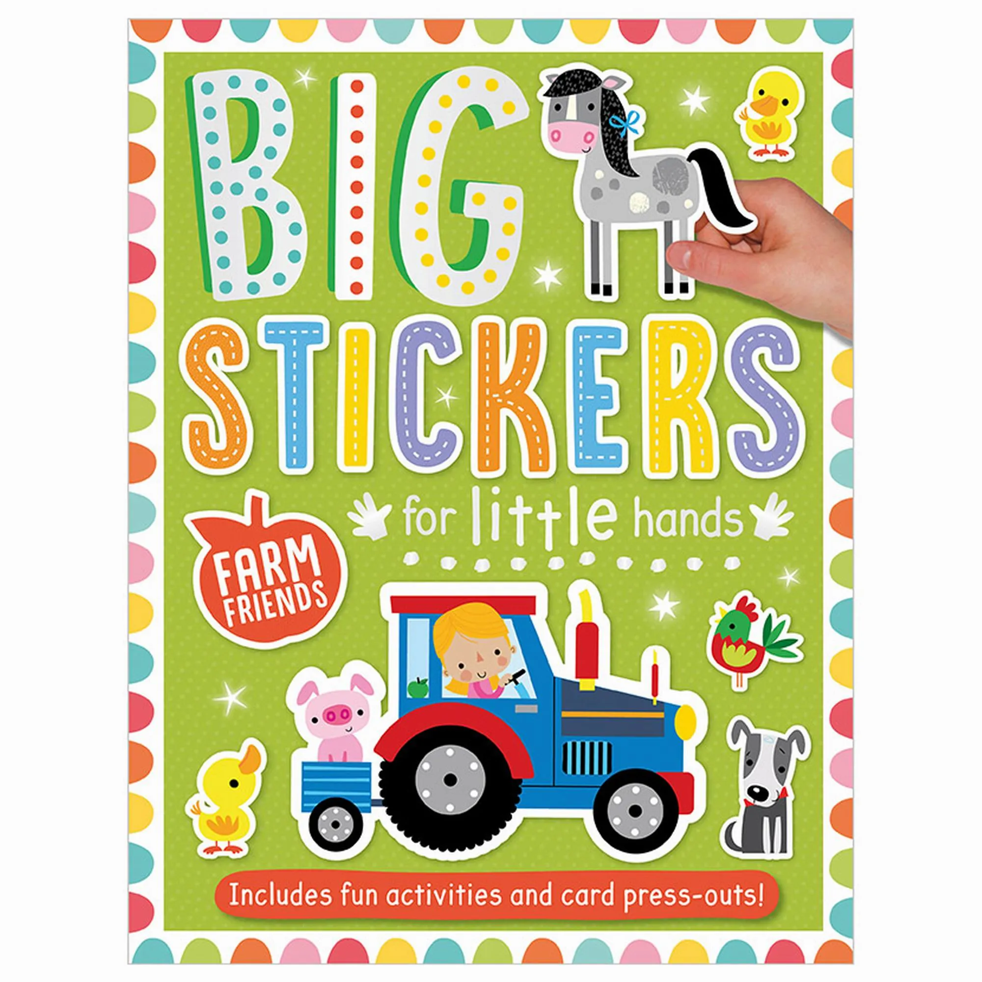 House of Marbles Farm Friends Big Stickers