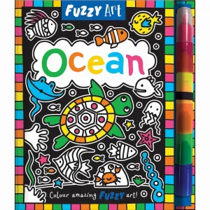 House of Marbles Fuzzy Art Ocean