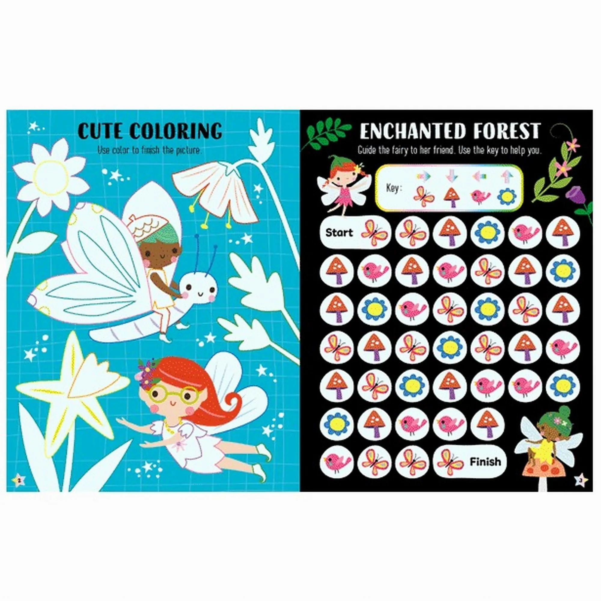 House of Marbles Glow in the Dark Fairyland Stickers