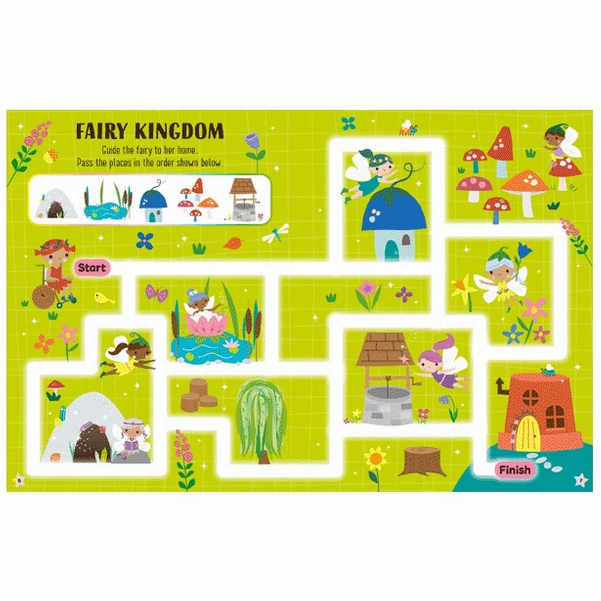 House of Marbles Glow in the Dark Fairyland Stickers