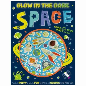 House of Marbles Glow in the Dark Space Sticker Activity Book