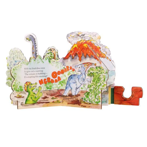 House of Marbles Land of Dinos Mini House Book