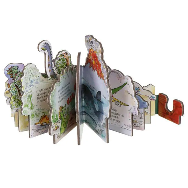House of Marbles Land of Dinos Mini House Book