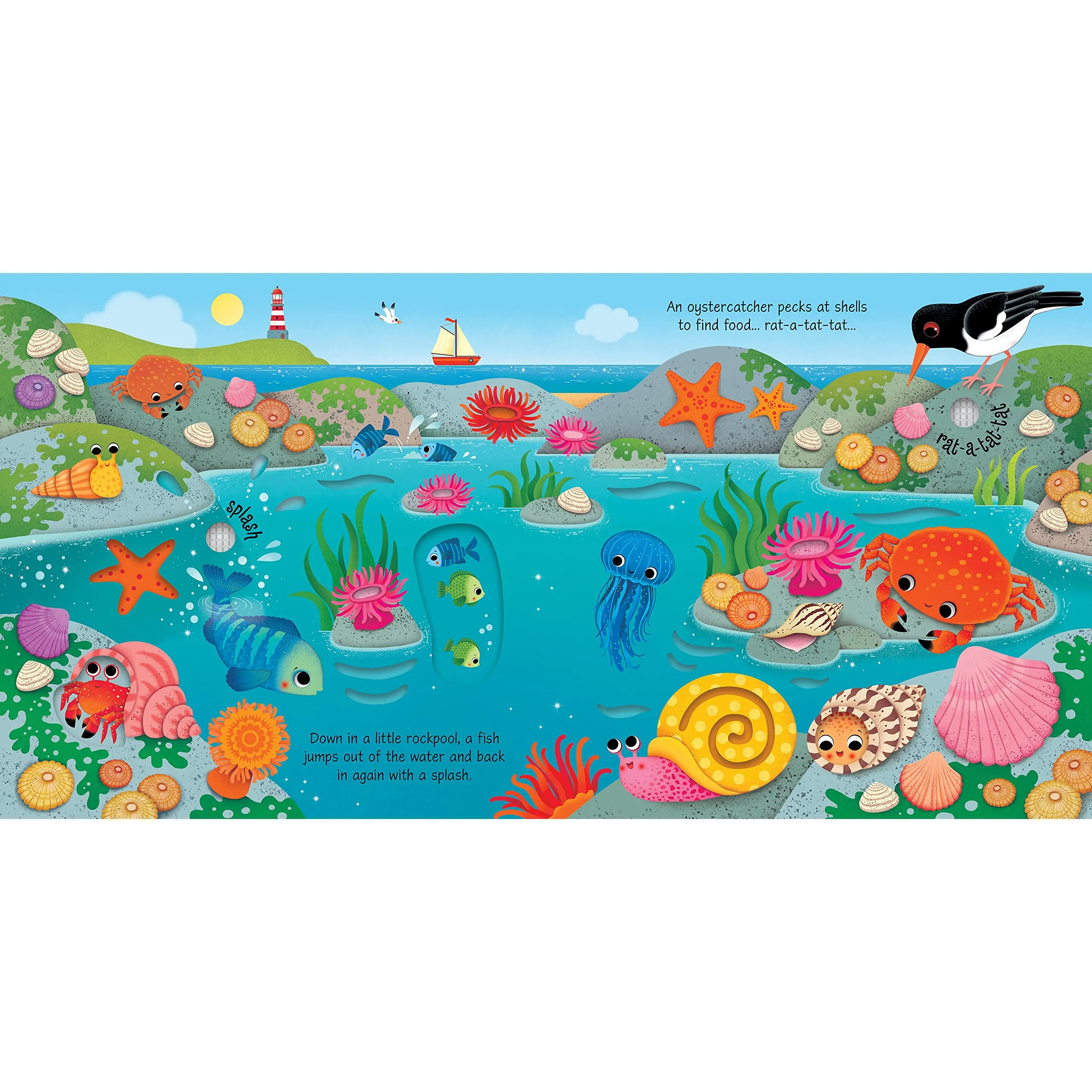 House of Marbles Seashore Sounds Book