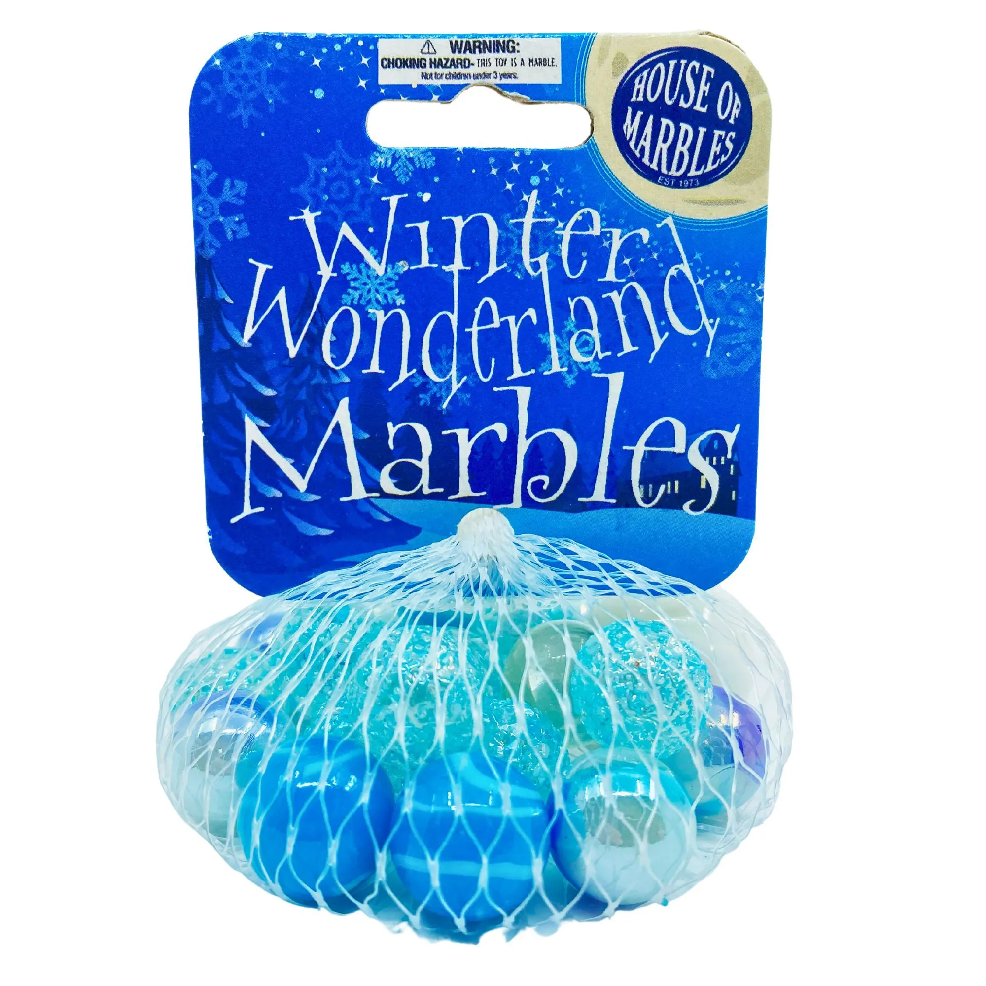 House of Marbles Winter Wonderland Net Bag of Marble