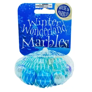 House of Marbles Winter Wonderland Net Bag of Marble