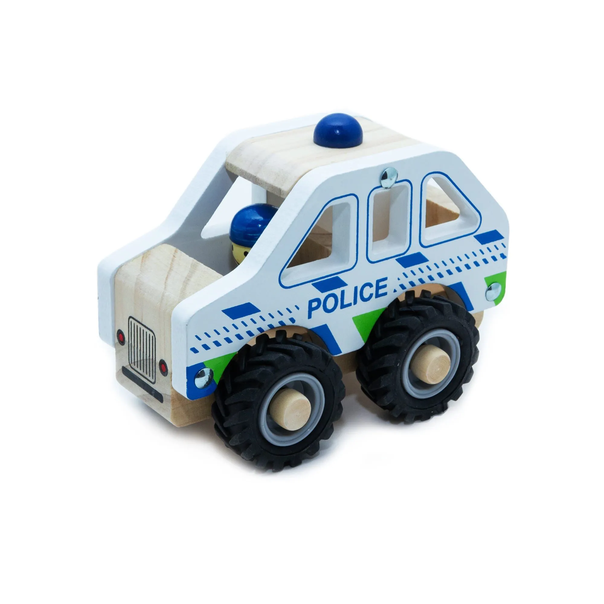 House of Marbles Wooden Emergency Vehicles (1pc)