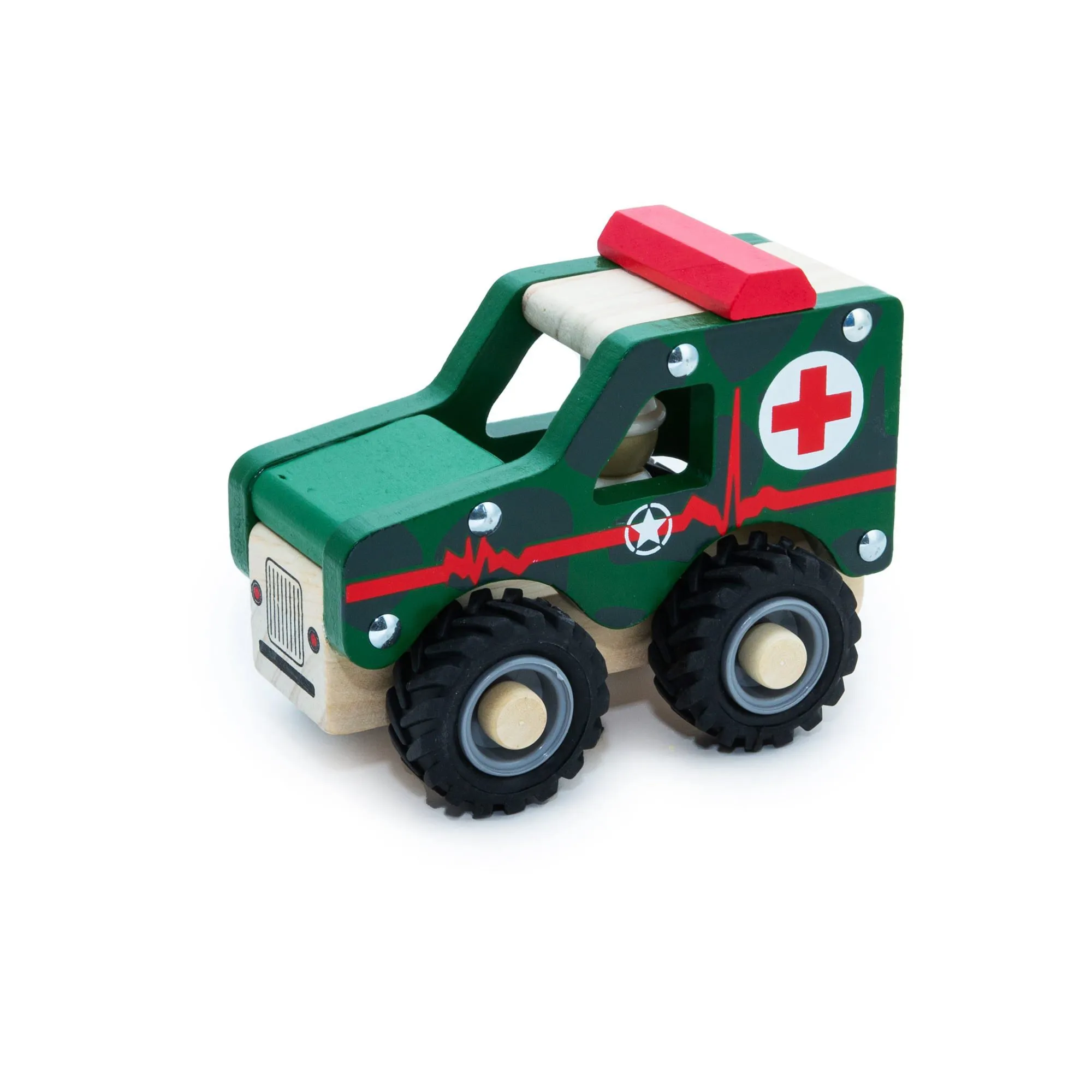 House of Marbles Wooden Emergency Vehicles (1pc)