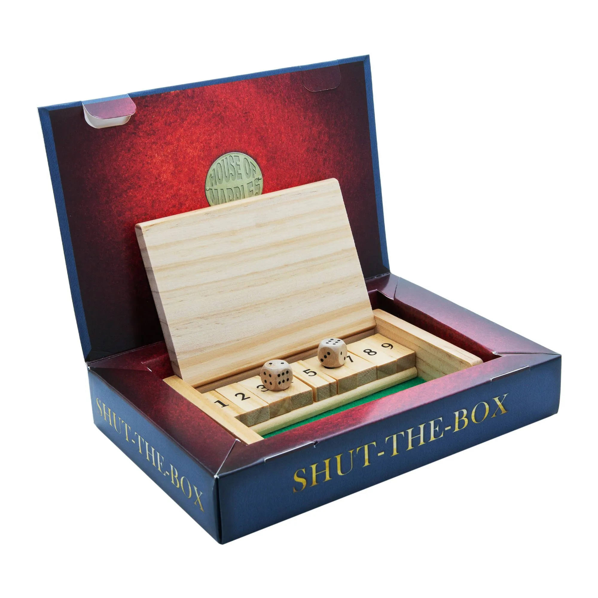 House of Marbles Wooden Shut-The-Box