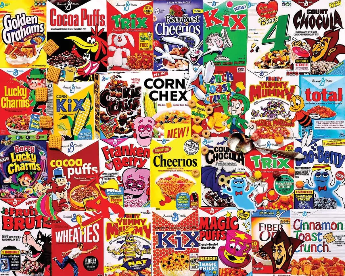 I Love Cereal (1301pz) - 300 Piece Jigsaw Puzzle White Mountain