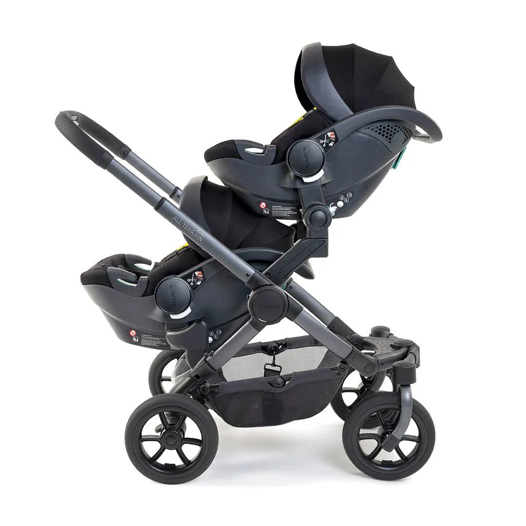 iCandy Peach 7 All Terrain Storm Twin Pushchair