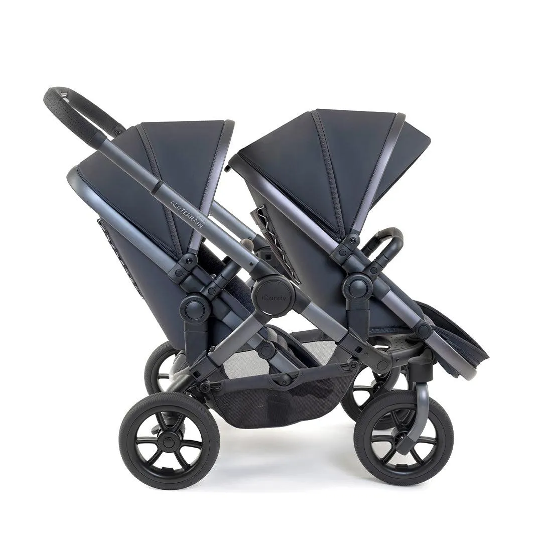 iCandy Peach 7 All Terrain Storm Twin Pushchair
