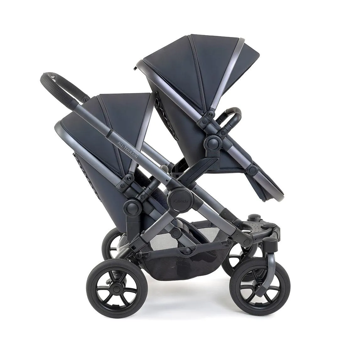 iCandy Peach 7 All Terrain Storm Twin Pushchair