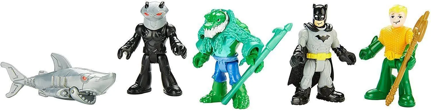 Imaginext DC Super Friends Heroes and Villains Batman and Aquaman