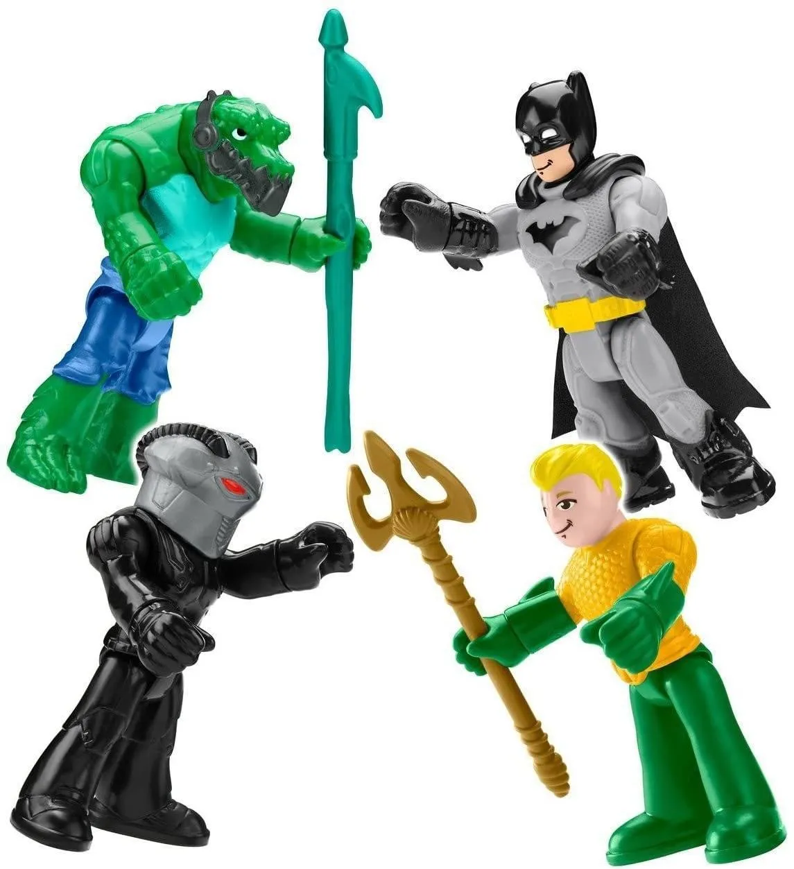 Imaginext DC Super Friends Heroes and Villains Batman and Aquaman