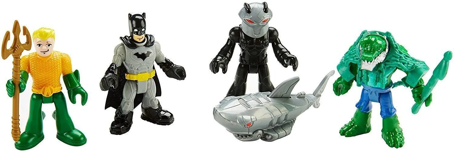 Imaginext DC Super Friends Heroes and Villains Batman and Aquaman