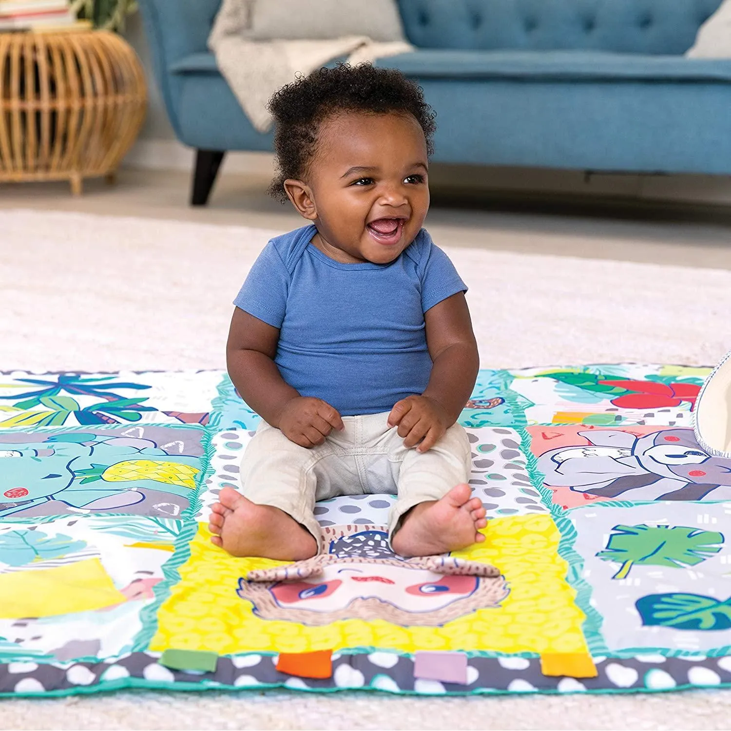 Infantino Jumbo Sensory Discovery Mat