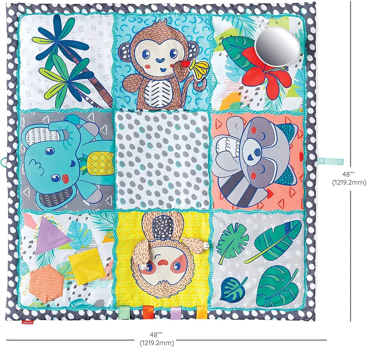 Infantino Jumbo Sensory Discovery Mat