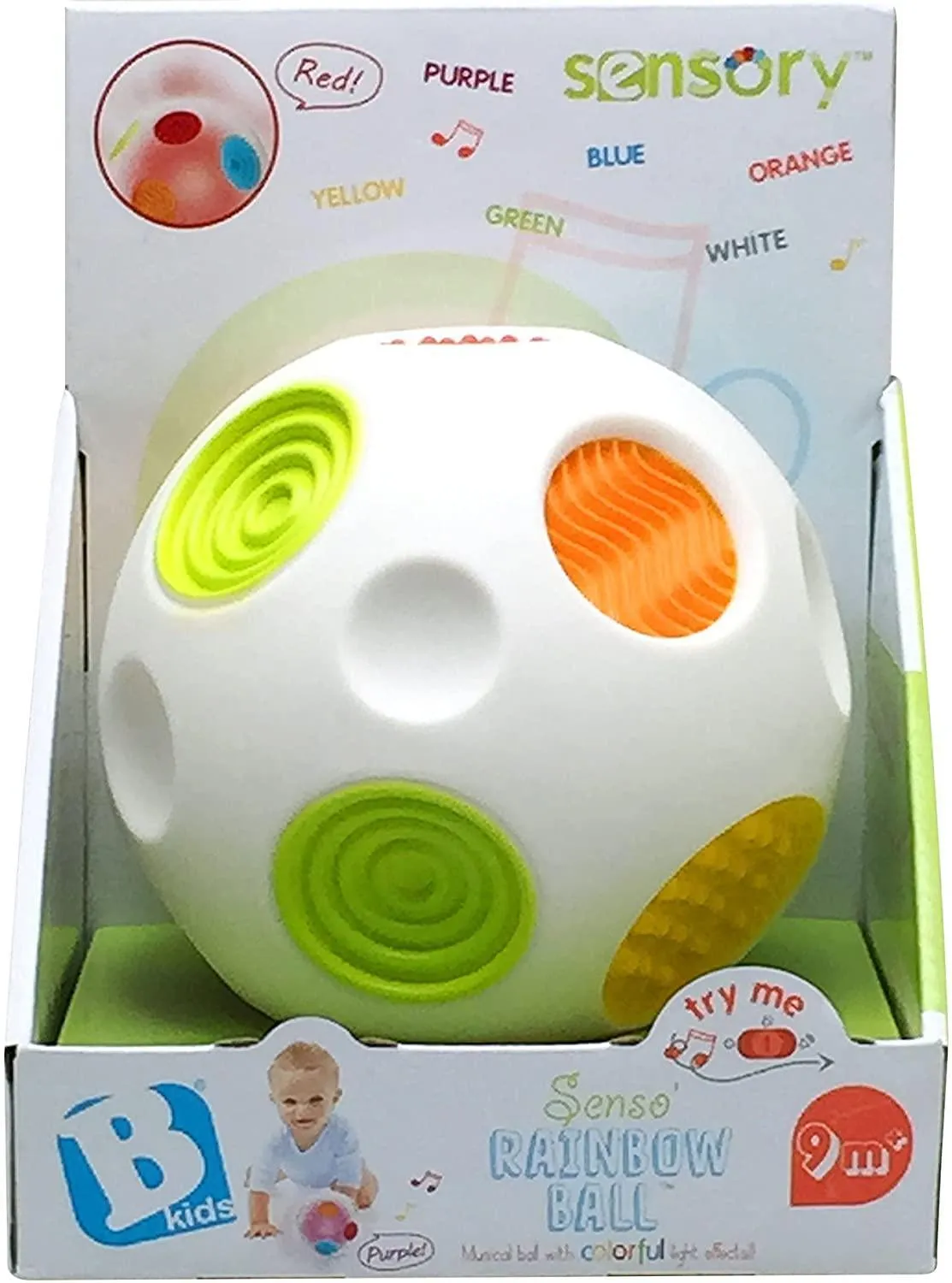 Infantino Sensory Sound and Light Activity Ball