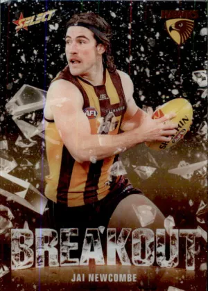 Jai Newcombe, B49, Breakout, 2025 Select AFL Footy Stars