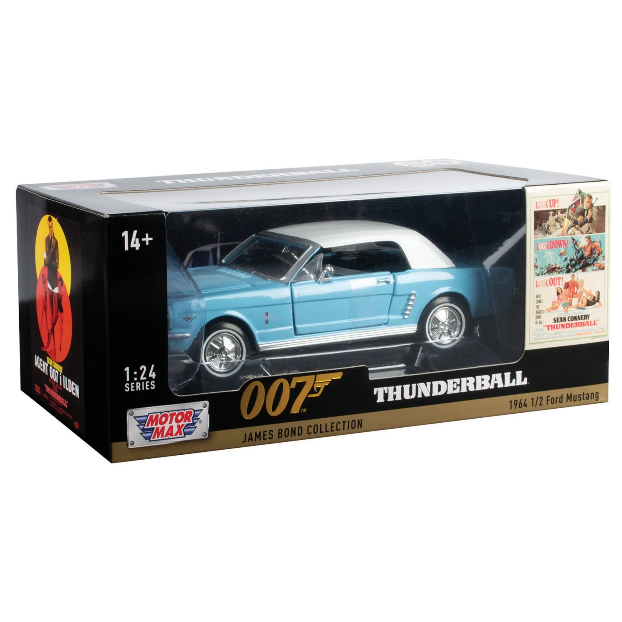 James Bond Collection 1:24 1964 1/2 Ford Mustang (Hard Top)