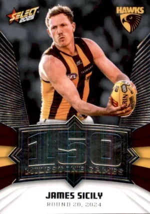 James Sicily, MG60, Milestone, 2025 Select AFL Footy Stars