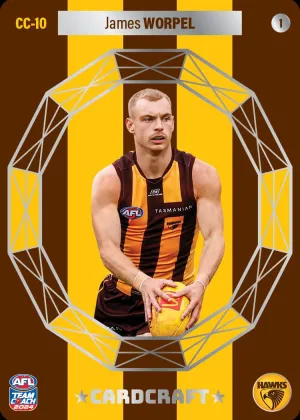 James Worpel, CC-10-1, Card Craft, 2024 Teamcoach AFL