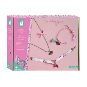 Janod 3 Flower Themed Jewellery Ribbons To Create